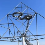 Tetraeder mit Plattformen
