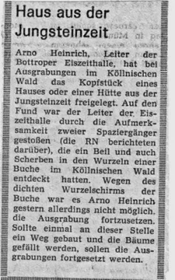 Zeitungsausschnitt